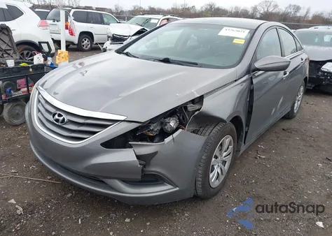 2012 Hyundai Sonata Gls from USA, damaged, VIN 5NPEB4AC7CH488595
